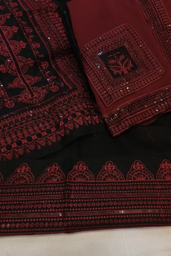 Black Charizma luxury lawn