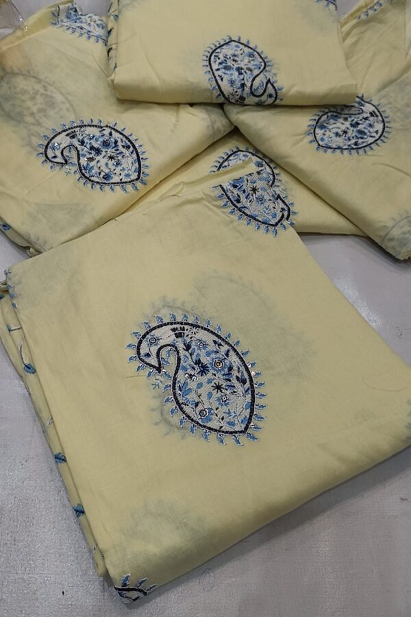 Lemon Maria B Embroidery