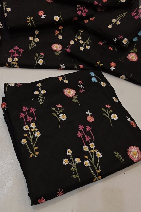 Black Coco pure lawn