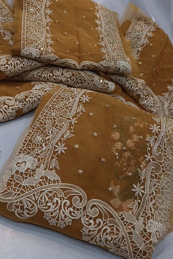 Winter wool luxury mustard