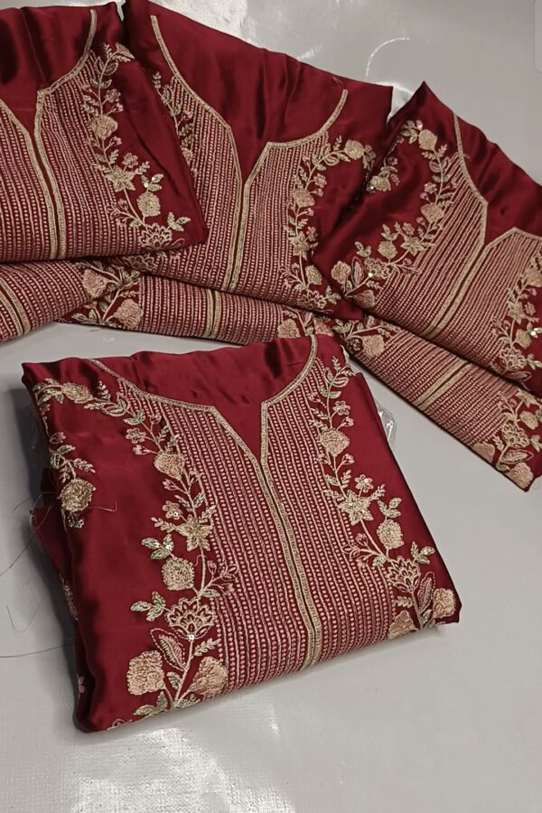 Ethnic Mehroon Suit Hit