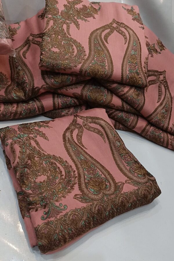Kayseriya Pashmina 3PC embroidered
