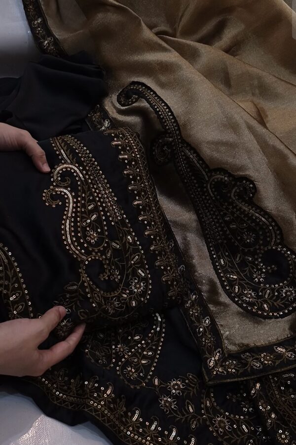 Hussain Rehar 3PC festive suit