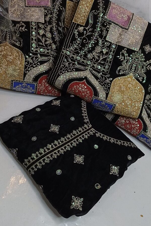 Agha Noor Velvet 3pc hit