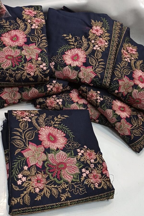 Jazmine winter wool 3pc heavy embroidered
