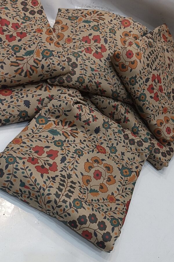 Printed Pure Pashmina 3PC suit hit